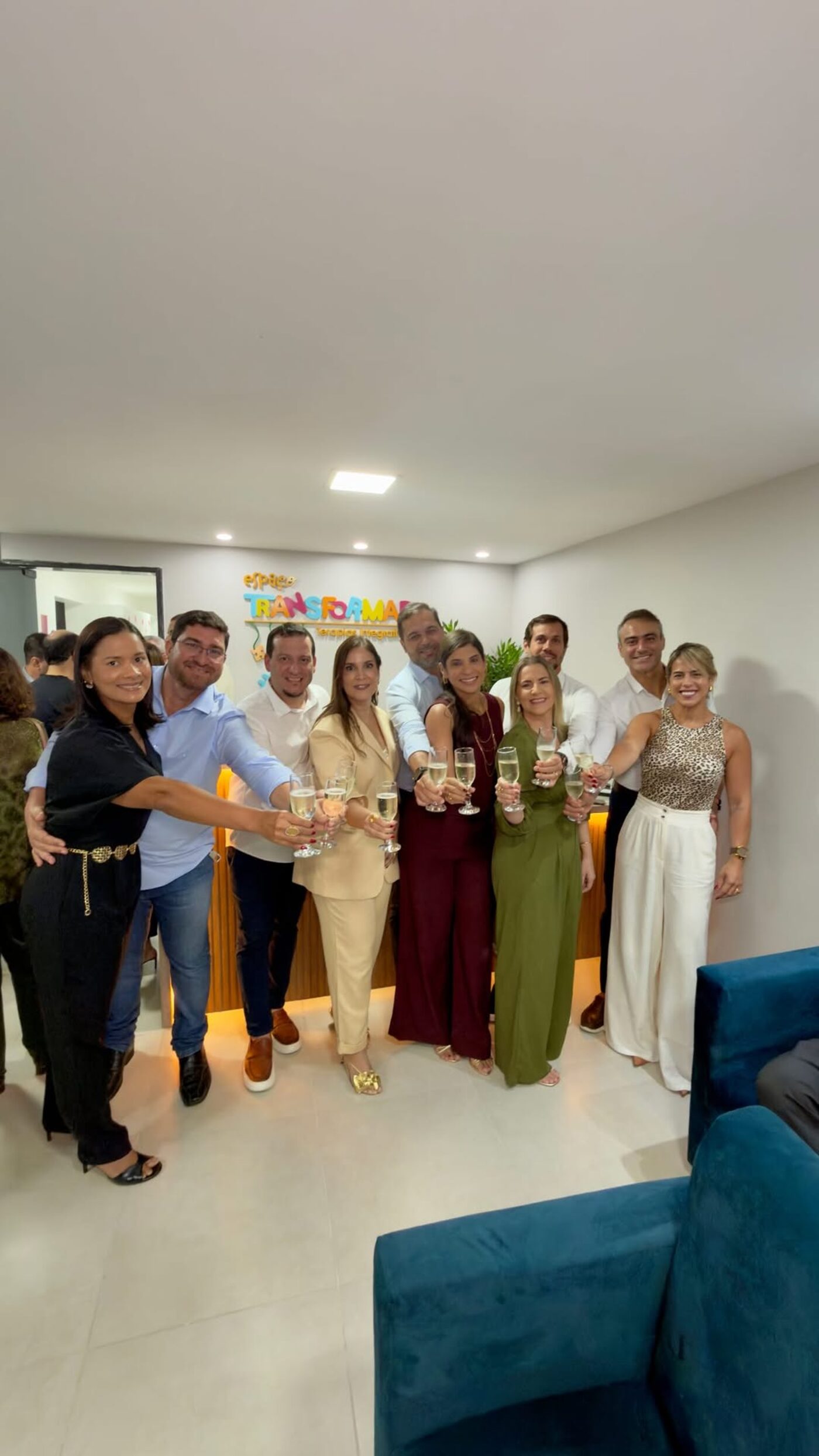 Equipe do Espaço Transformar na inauguração da unidade de Caruaru